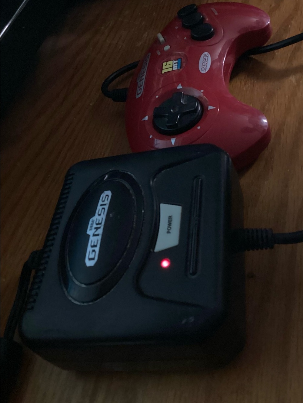 Genesis Mini Console Adapter with Red Controller - Picture 2 of 7